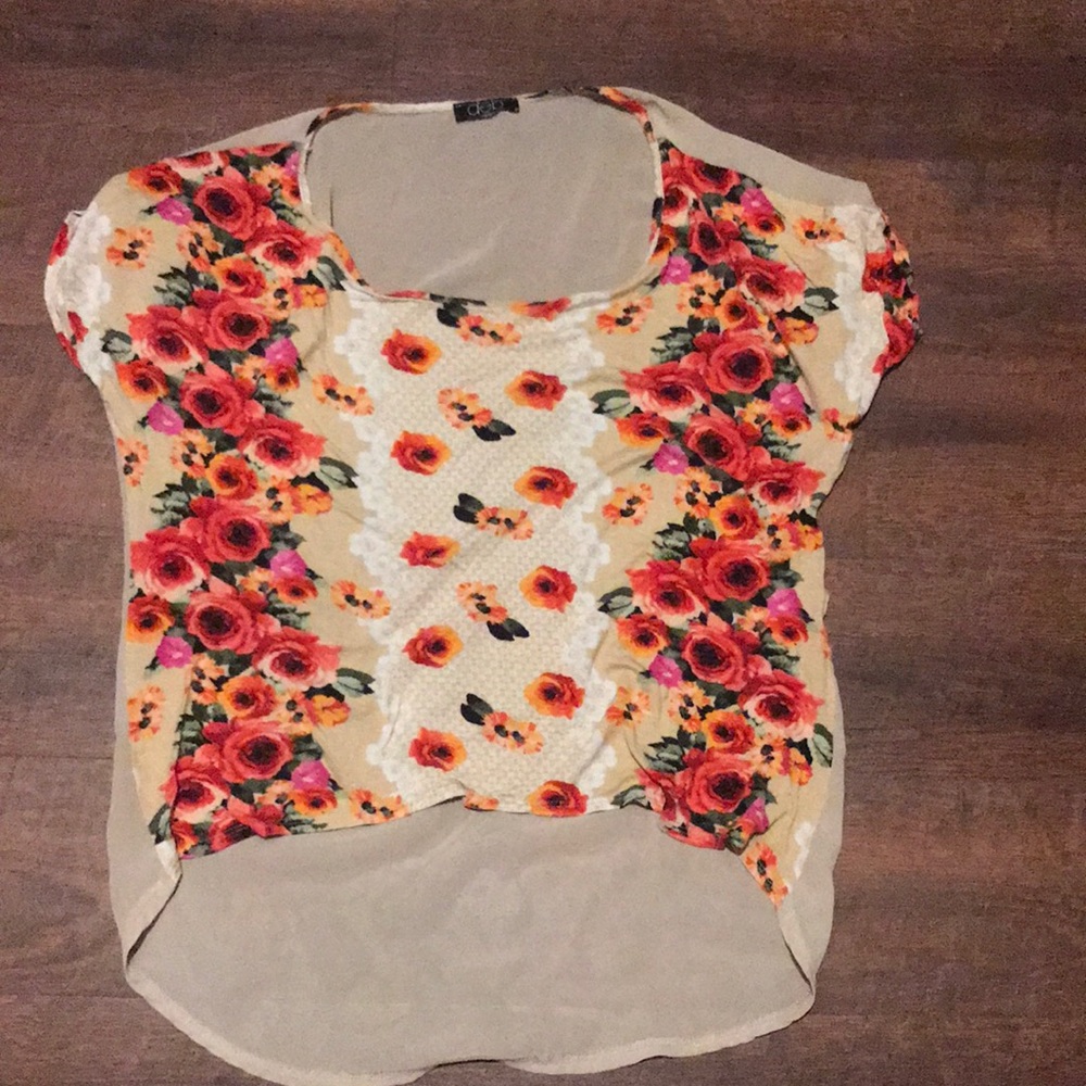 Women’s sz xxl floral top